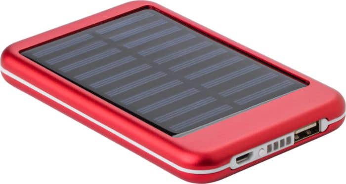 Power bank Tycho | Aluminium | Solaire | 4 000 mAh