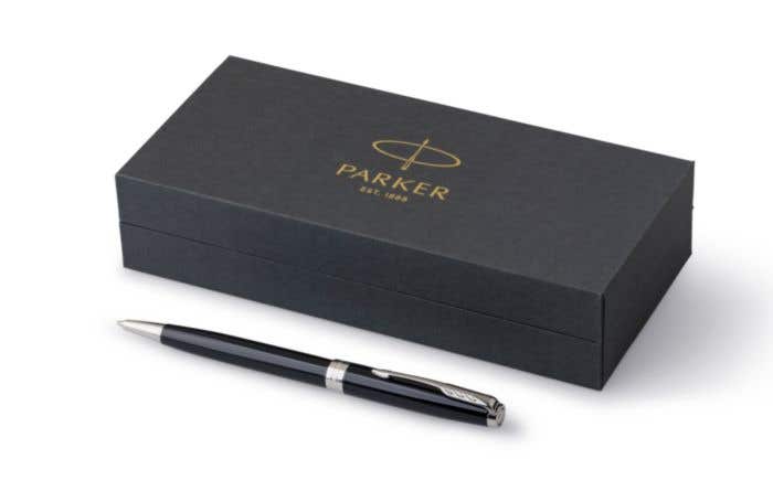Parker Sonnet stylo bille | Finitions chromées