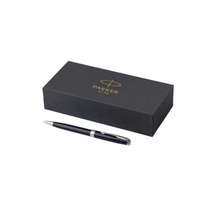 Parker Sonnet balpen | Chroomkleurige details