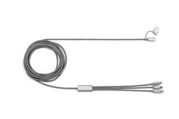 BrandCharger Ladekabel Trident 2+ | 3-in-1