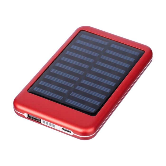 Power bank Tycho | Aluminium | Solaire | 4 000 mAh