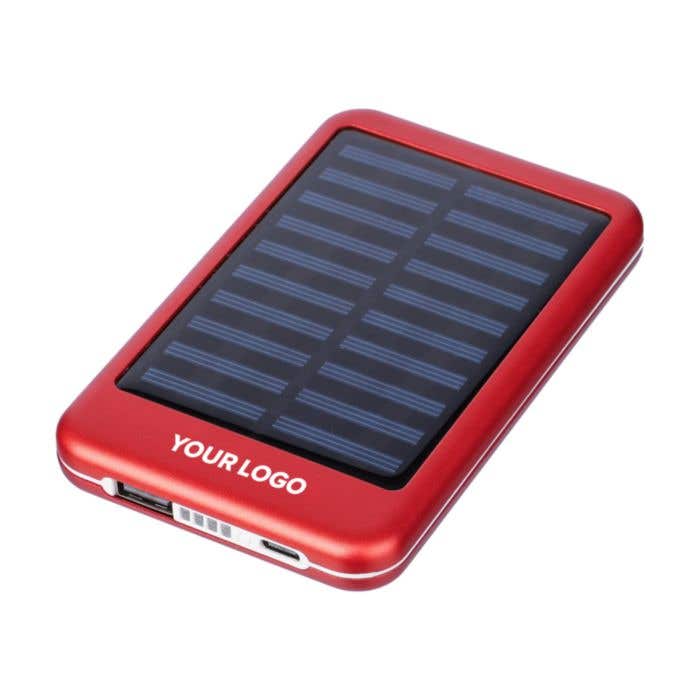 Power bank Tycho | Aluminium | Solaire | 4 000 mAh