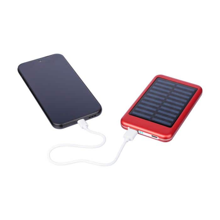 Power bank Tycho | Aluminium | Solaire | 4 000 mAh