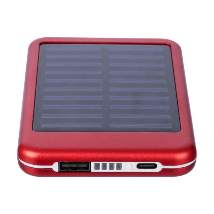 Power bank Tycho | Aluminium | Solaire | 4 000 mAh