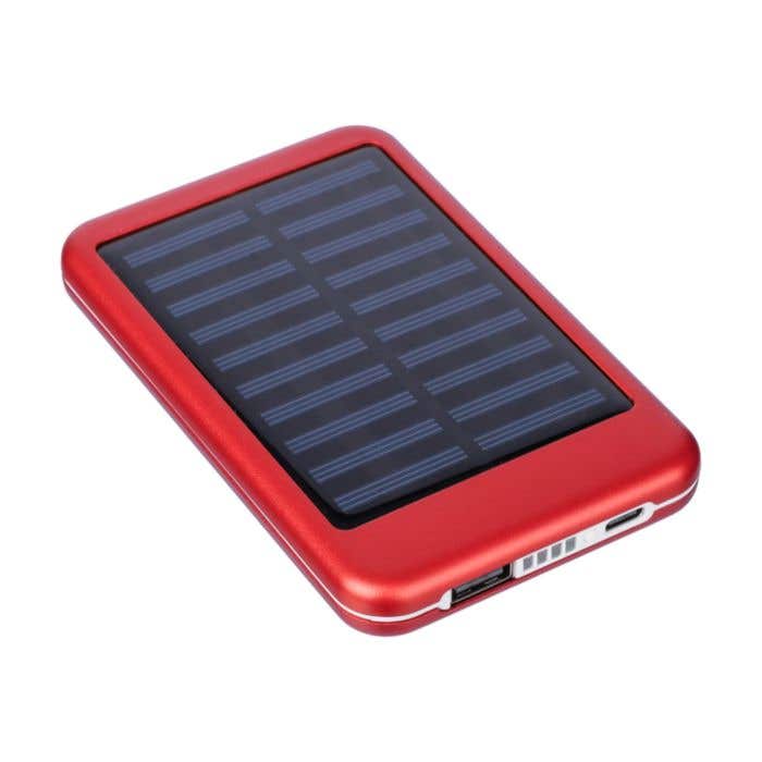 Power bank Tycho | Aluminium | Solaire | 4 000 mAh