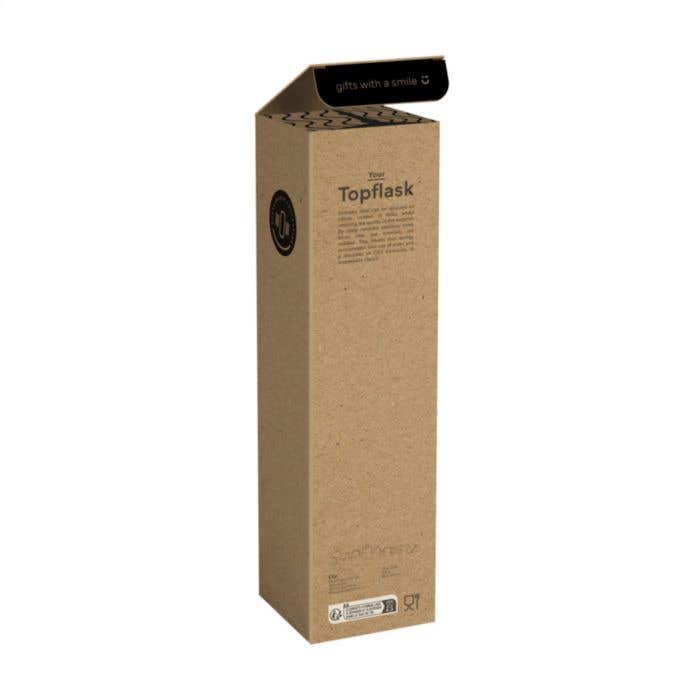 Topflask RCS Recycled Steel 750 ml Trinkflasche