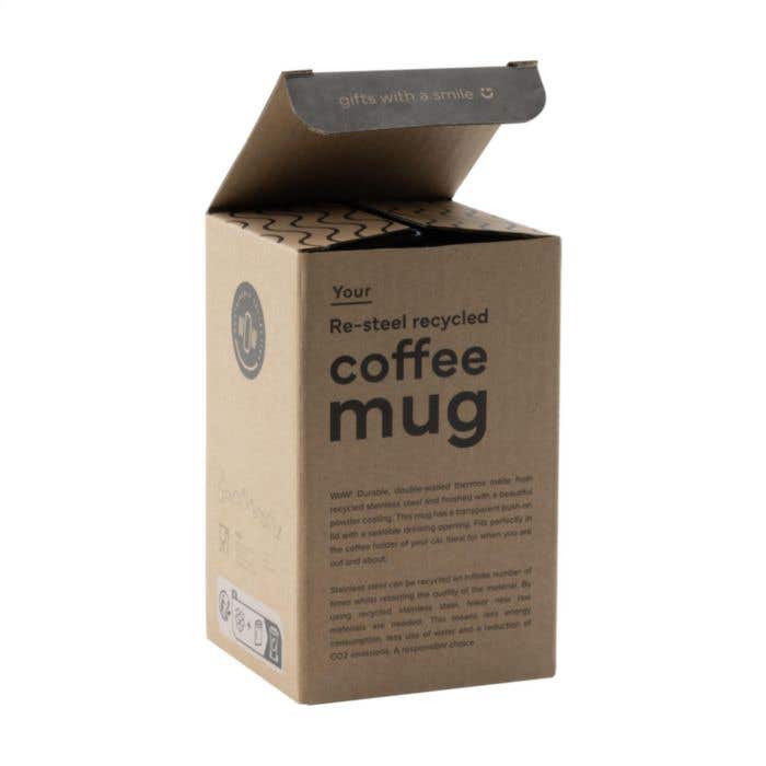 Re-Steel RCS Recycled Coffee Mug 380 ml gobelet thermos
