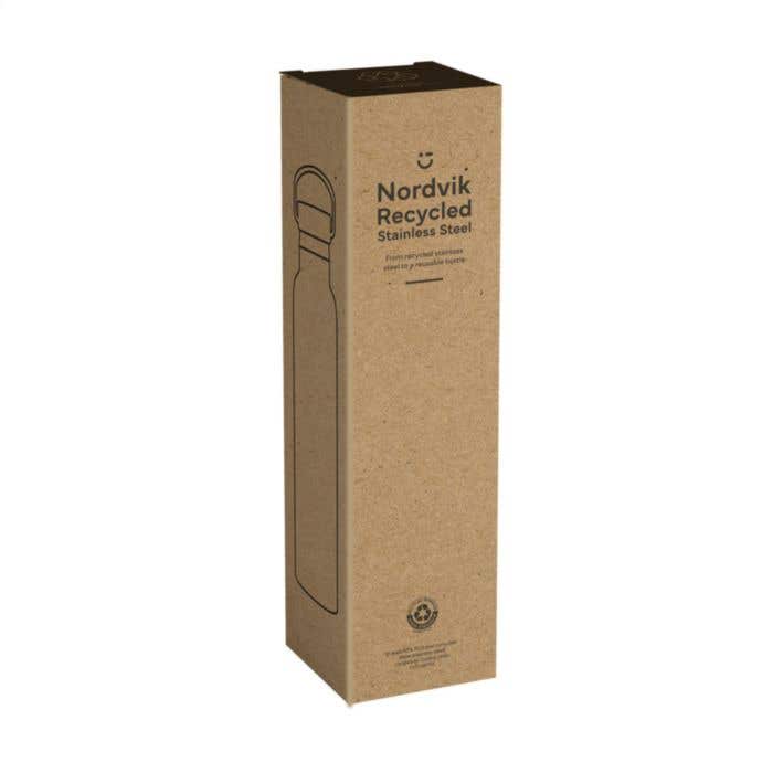Nordvik RCS Recycled Steel 750 ml Trinkflasche