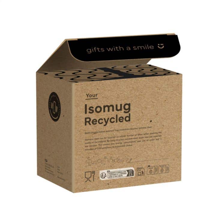IsoMug RCS Recycled Steel 300 ml mok