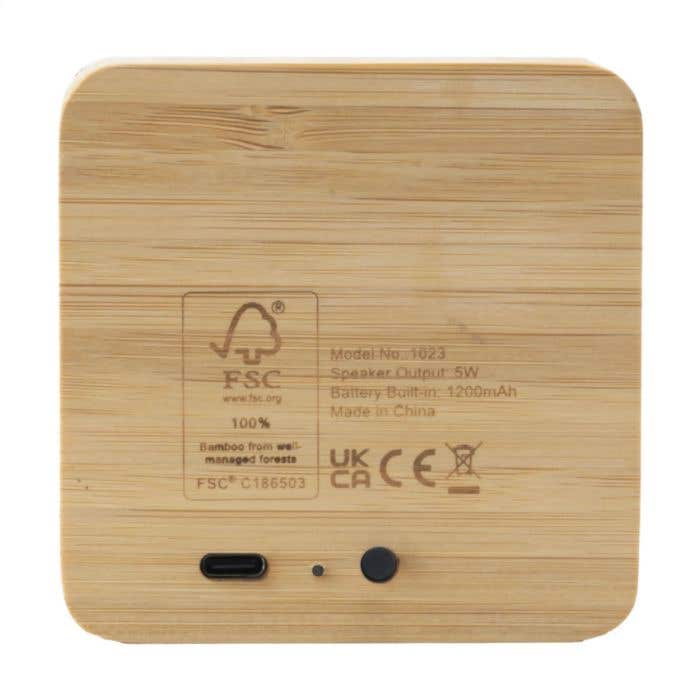 Sonido 5W Bamboo Wireless Speaker