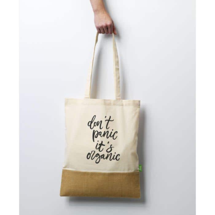 Combi Organic Shopper Natural Colour (160 g/m²) bag