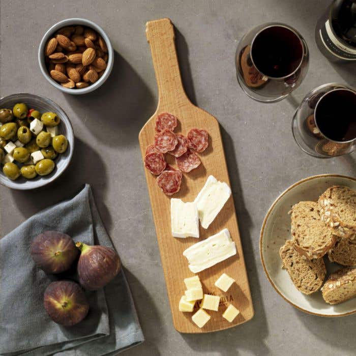 Bowls and Dishes - Pure Wood - Wine Bottle Serving Board