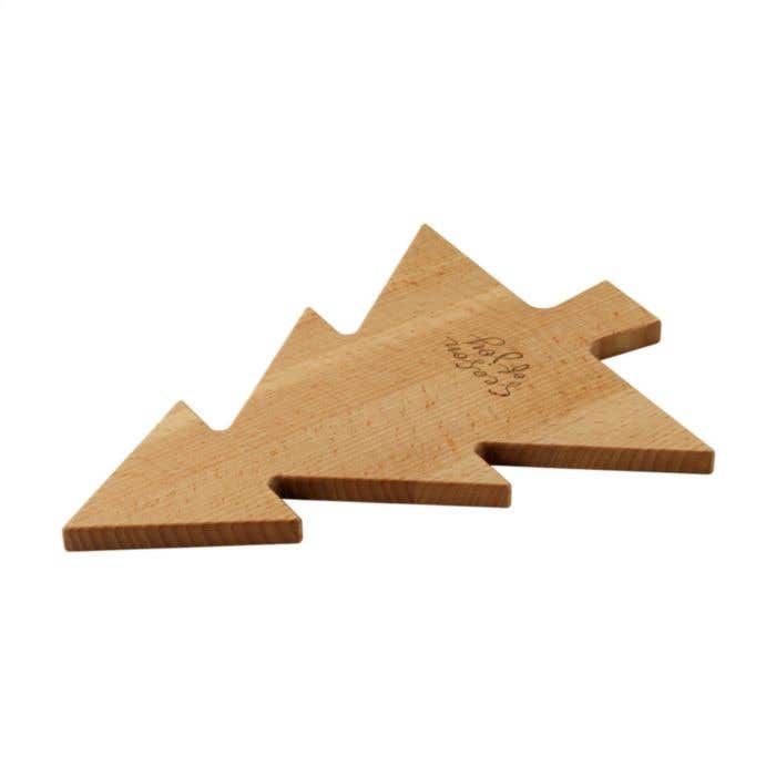 Bowls and Dishes - Pure Wood - X-Mas Tree Serving Board
