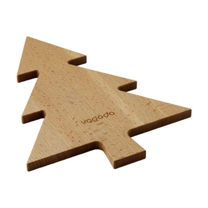 Bowls and Dishes - Pure Wood - X-Mas Tree Serving Board