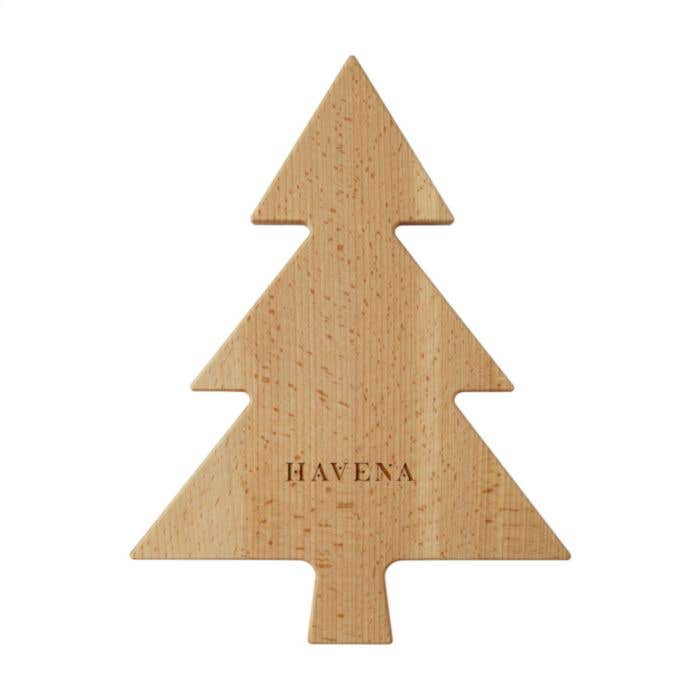 Bowls and Dishes - Pure Wood - X-Mas Tree Serving Board