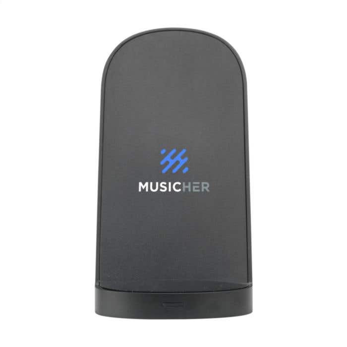 Triple-Up RCS Recycled ABS Wireless Charger Stand