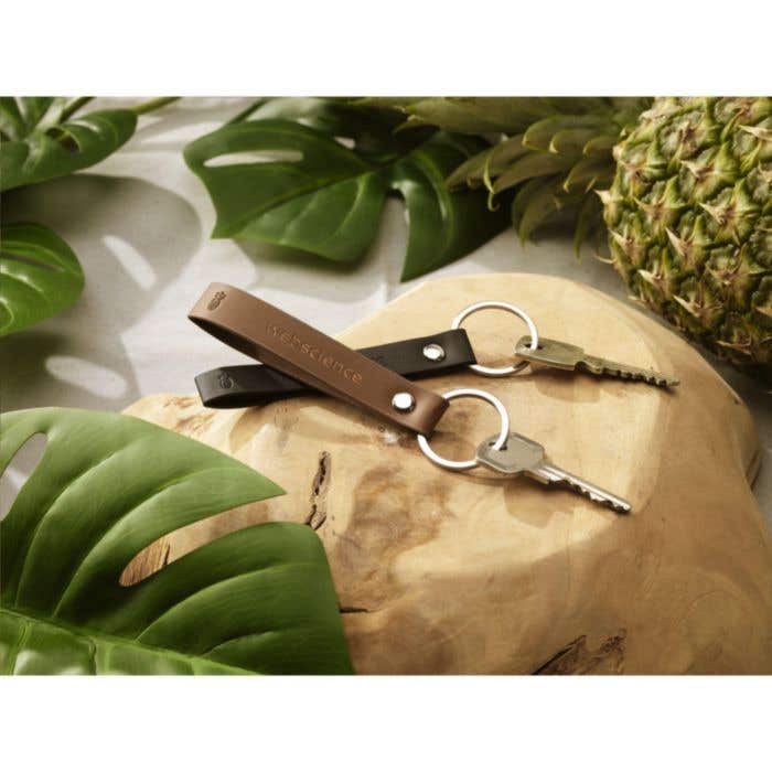 Vegan Pineapple Leather Keyring sleutelhanger
