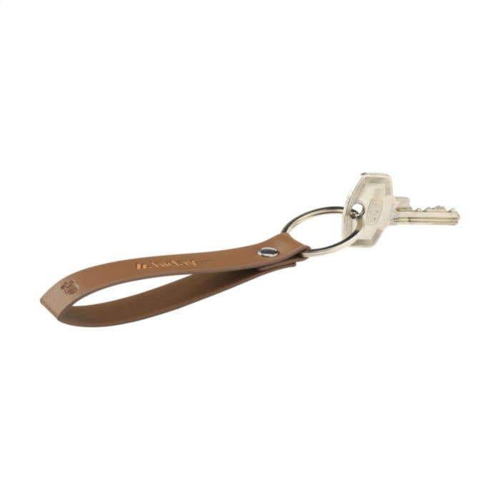 Vegan Pineapple Leather Keyring sleutelhanger