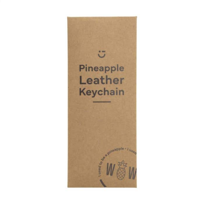 Vegan Pineapple Leather Keyring porte-clés