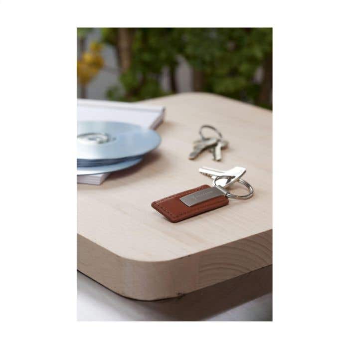 LeatherKey keyring