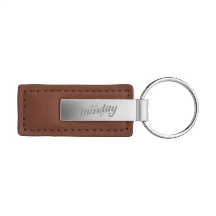 LeatherKey keyring
