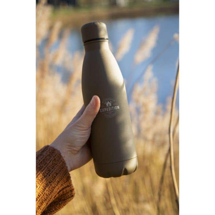 Topflask Premium RCS Recycled Steel 500 ml bouteille