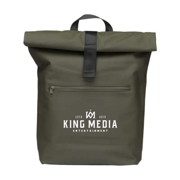 Lennon RCS Recycled Roll-Top Backpack Rucksack