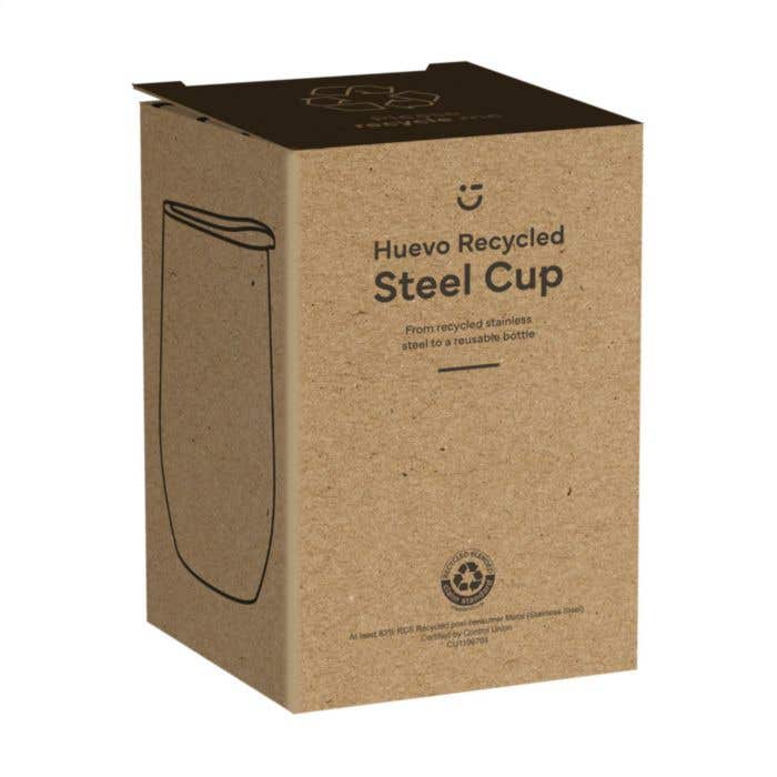 Huevo RCS Recycled Steel Cup 350 ml thermo cup
