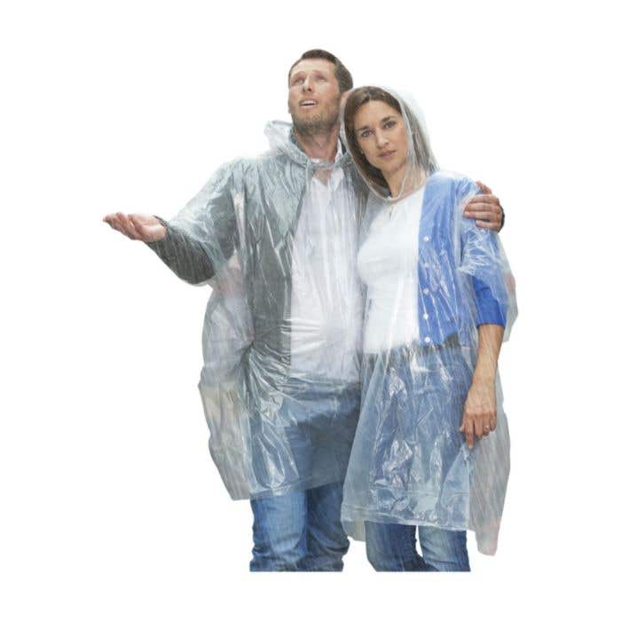 Clear regenponcho
