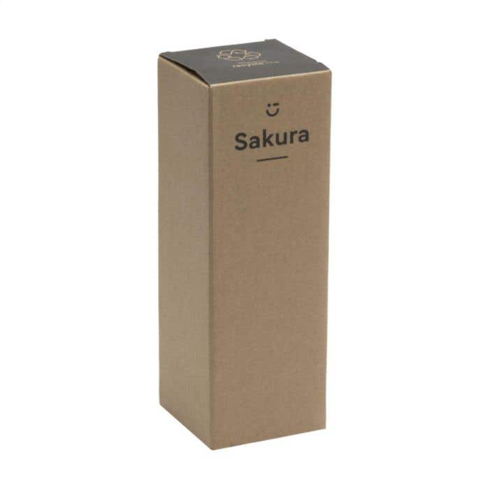 Sakura 360 ml bamboe thermosfles/thermosbeker