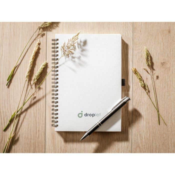 Milk-Carton Wire-O Paper Notebook A5
