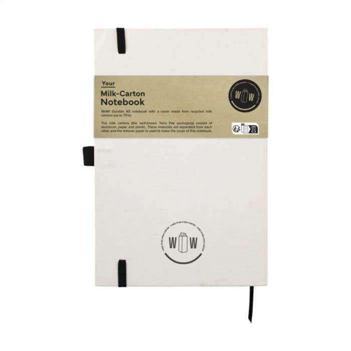 Milk-Carton Notebook A5 carnet de notes