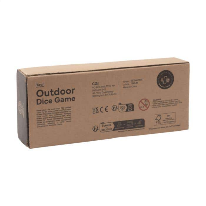 Outdoor Dice Game