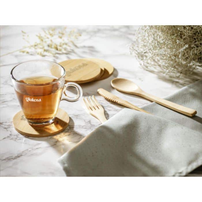 Bamboo Coaster Set sous-verres