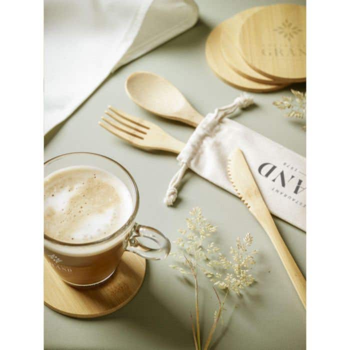 Bamboo Coaster Set sous-verres