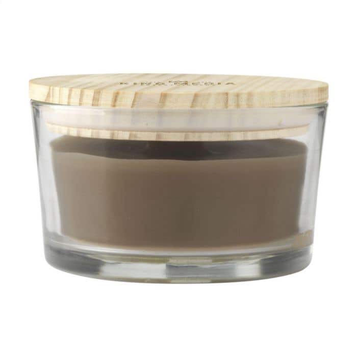 Wooosh Flame Scented Candle Dark Amber bougie parfumée