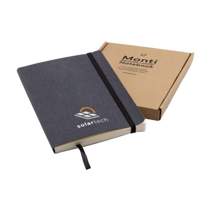 Monti Recycled Leather - Paper Notebook A5