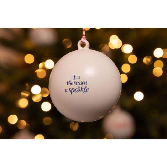 Boule de Noël Ø 7 cm Recycled PP - Made in Europe