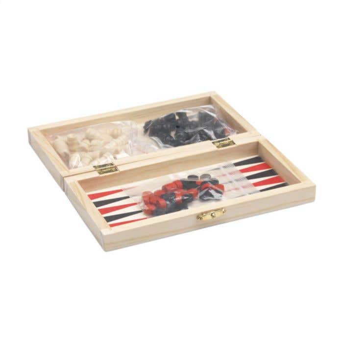CheckMate Game Box 3-in-1 spel