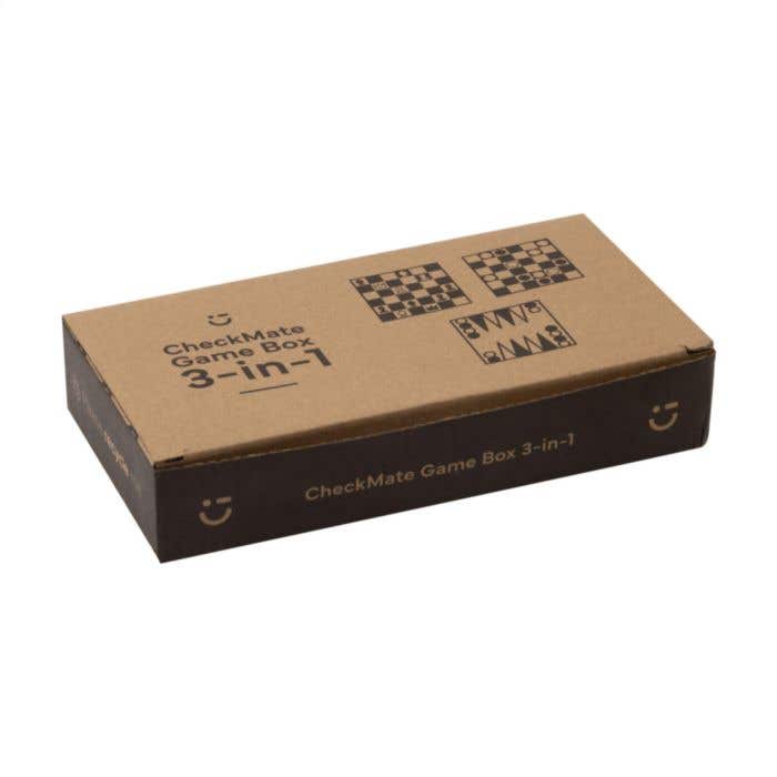 CheckMate Game Box 3-in-1 spel