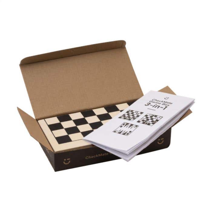 CheckMate Game Box 3-in-1 spel
