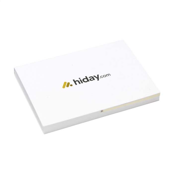 Memo Sticky Notes and Markers Recycled Paper bloc-note