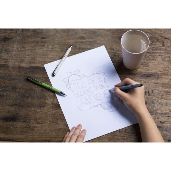 Ebony Wheat stylo en paille de blé