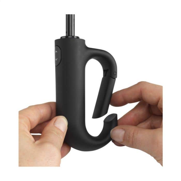 Carabiner RCS RPET foldable umbrella 21 inch