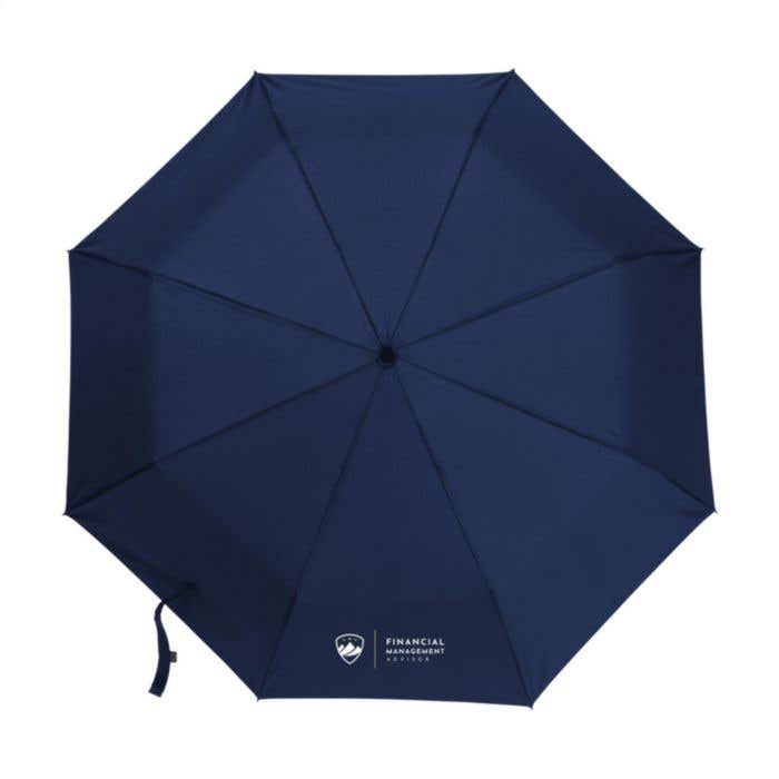 Carabiner RCS RPET foldable umbrella 21 inch