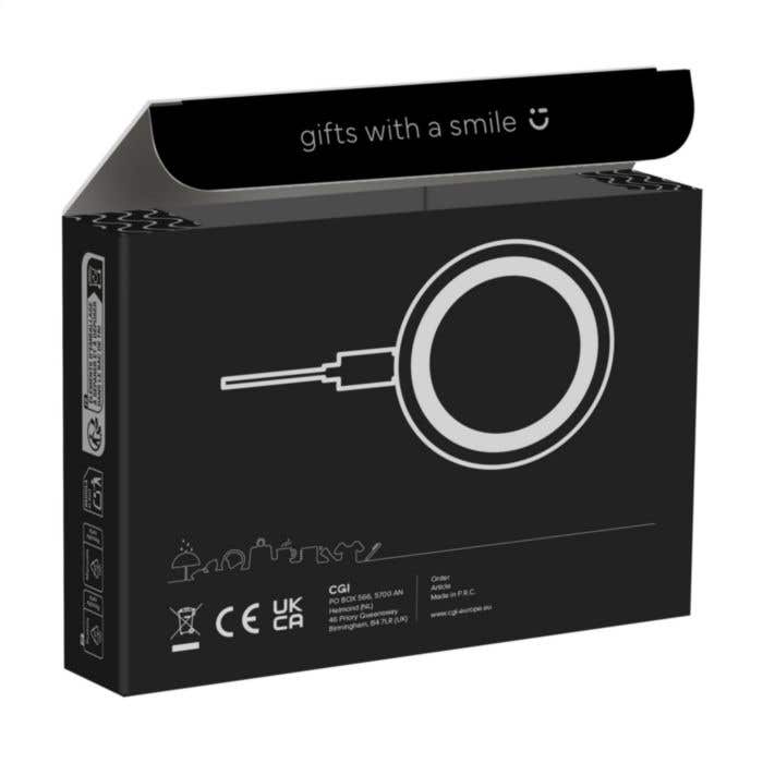 All-in-one RCS Recycled 15W Magnetic Wireless Charger