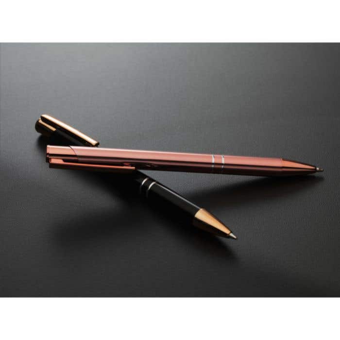 Ebony RCS Recycled Alu Rose Gold Kugelschreiber