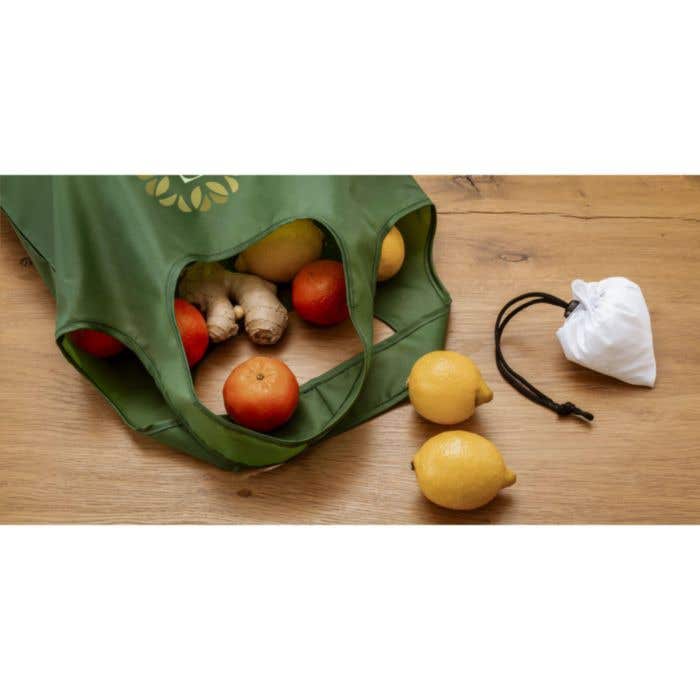 Strawberry GRS RPET foldable bag