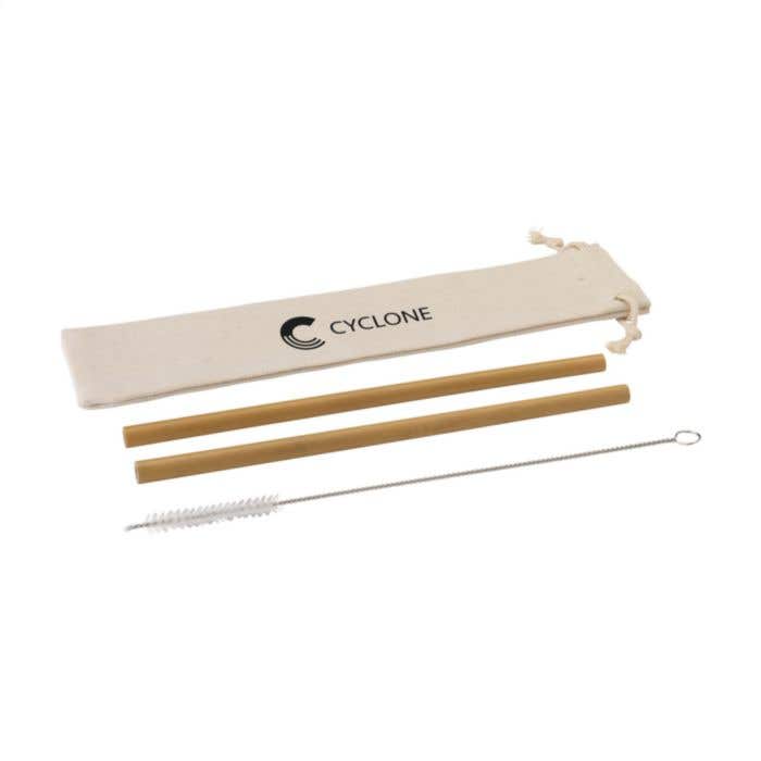 Bamboe Straw Set bamboo straws