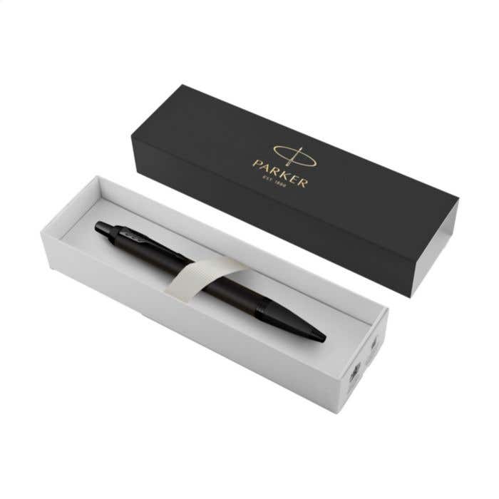 Parker IM Achromatic Ballpoint Pen - Blue Ink